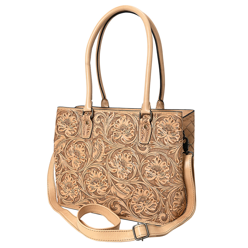 American Darling Tote Hand Tooled Genuine Leather Women Bag Western Handbag Purse