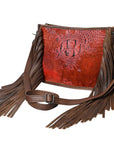 American Darling Cross Body I Crocodile Embossed Genuine Leather Women Bag Western Handbag Purse
