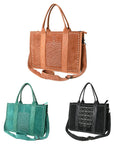 American Darling Tote Genuine Leather Women Bag Western Handbag Purse