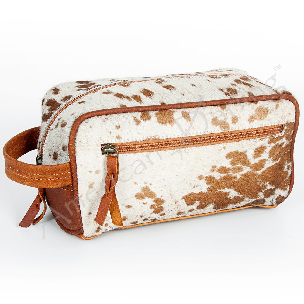 American Darling Hand Tooled Hair On Genuine Leather Women Bag Western Handbag Purse