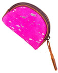 American Darling Coin Purse Hair On Genuine Leather Women Bag Western Handbag Purse