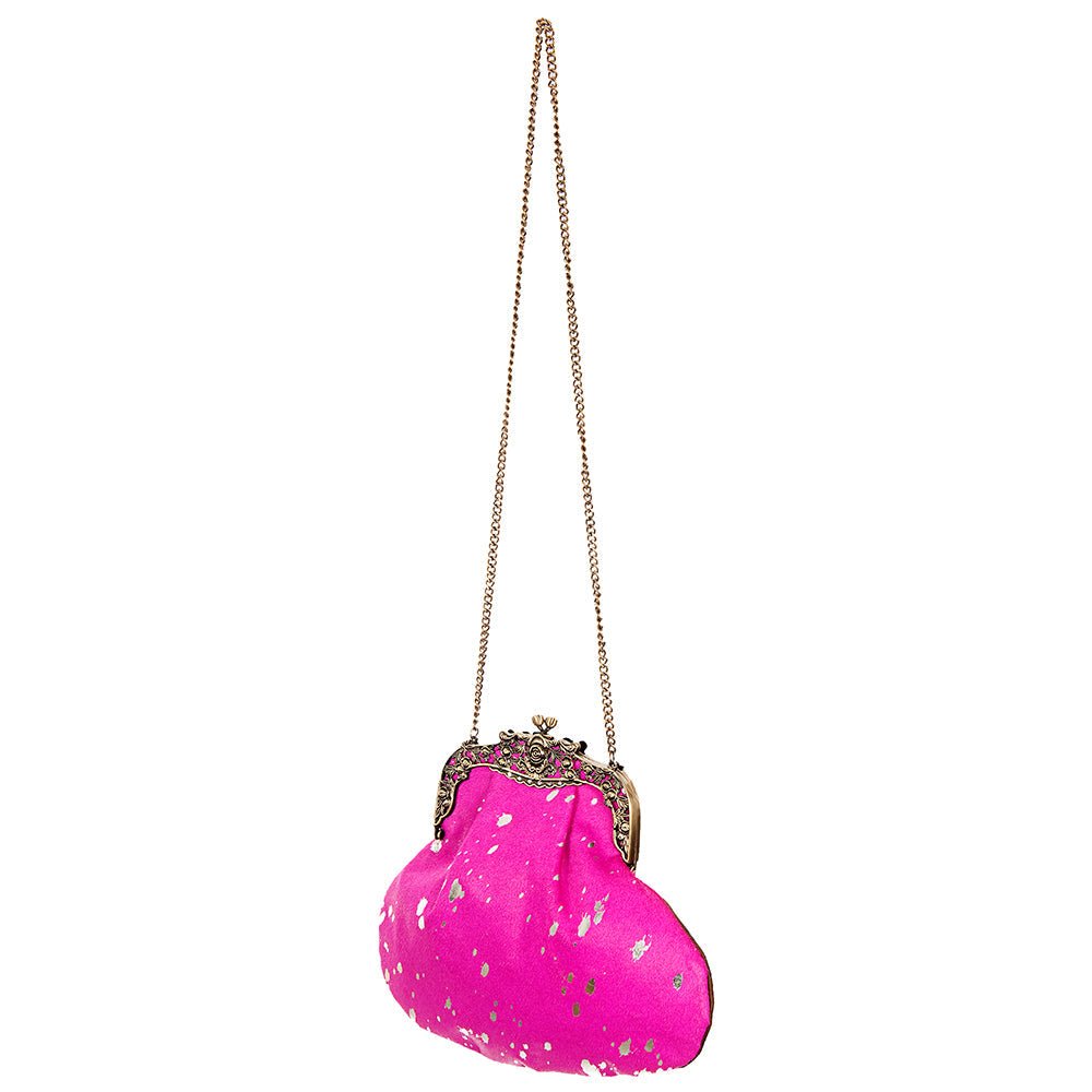 American Darling Hair On Genuine Leather Women Bag Western Handbag Purse