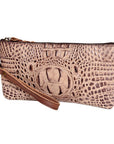 American Darling Crocodile Embossed Genuine Leather Women Bag Western Handbag Purse