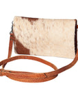American Darling Hair On Genuine Leather Women Bag Western Handbag Purse
