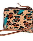 American Darling Hair On Genuine Leather Women Bag Western Handbag Purse