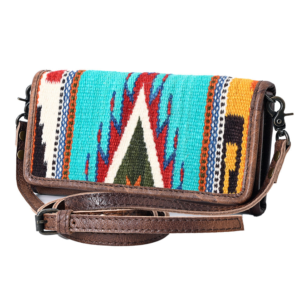 American Darling Hair On Genuine Leather Women Bag Western Handbag Purse