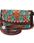 American Darling Wallet Hand Tooled Genuine Leather women bag western handbag purse