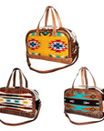 American Darling Saddle Blanket Hair On Genuine Leather Women Bag Western Handbag Purse
