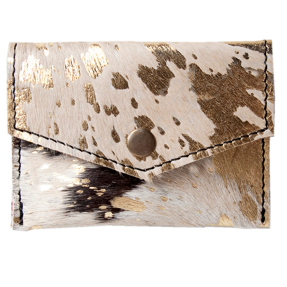 American Darling Envelope Hair On Genuine Leather Women Bag Western Handbag Purse