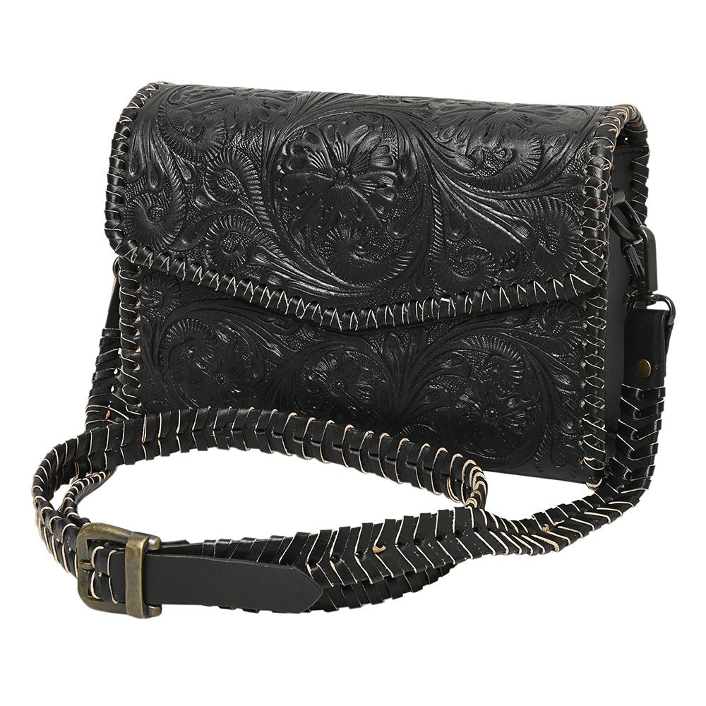American Darling Hand Tooled Genuine Leather Women Bag Western Handbag Purse