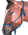 Horse Halter Braided Poly Rope Western Tack By Hilason