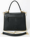 Never Mind Western Cross Body Genuine Leather Handbag Purse Wallet Bag For Women Girls