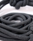 HILASON Western Horse Poly Rope Tied Adjustable Halter 8 Ft Lead Black