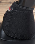 Hilason Western Horse No Turn Bell Boots Leg Protection Durable Black Small