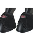 Hilason Western Horse No Turn Bell Boots Leg Protection Durable Black Small