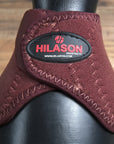 Hilason Western Horse No Turn Bell Boots Leg Protection Durable Brown Medium