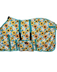 HILASON Horse Fly Sheet UV Protect Mesh Bug Mosquito Summer Spring Sunflower