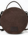 American Darling Canteen Bag Beautifully Suede Leather women bag Handbag