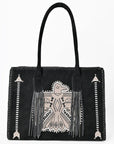 American Darling Tote Genuine Suede Leather Women Bag Western Handbag