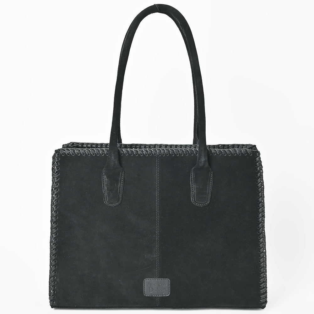 American Darling Tote Genuine Suede Leather Women Bag Western Handbag