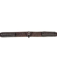 40 In HILASON Western Horse Saddle Cinch Girth Genuine Leather Gorgeous Hand Tooled & Carved Stainless Steel Hardware