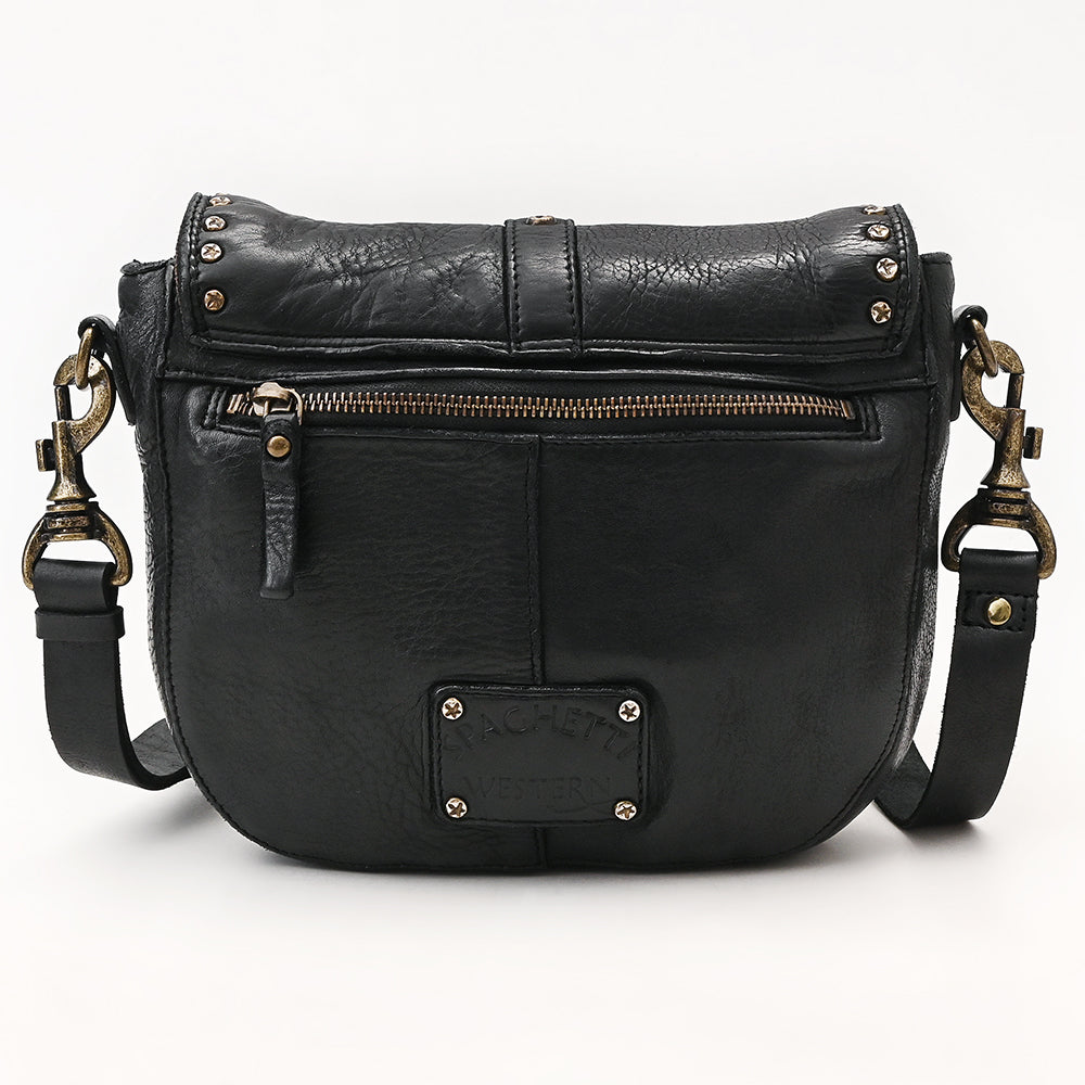 Spaghetti Western Crossbody Genuine Leather Women Bag Western Handbag Purse