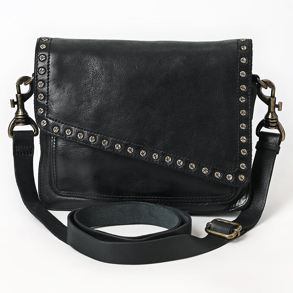 Spaghetti Western Crossbody Genuine Leather Women Bag Western Handbag Purse