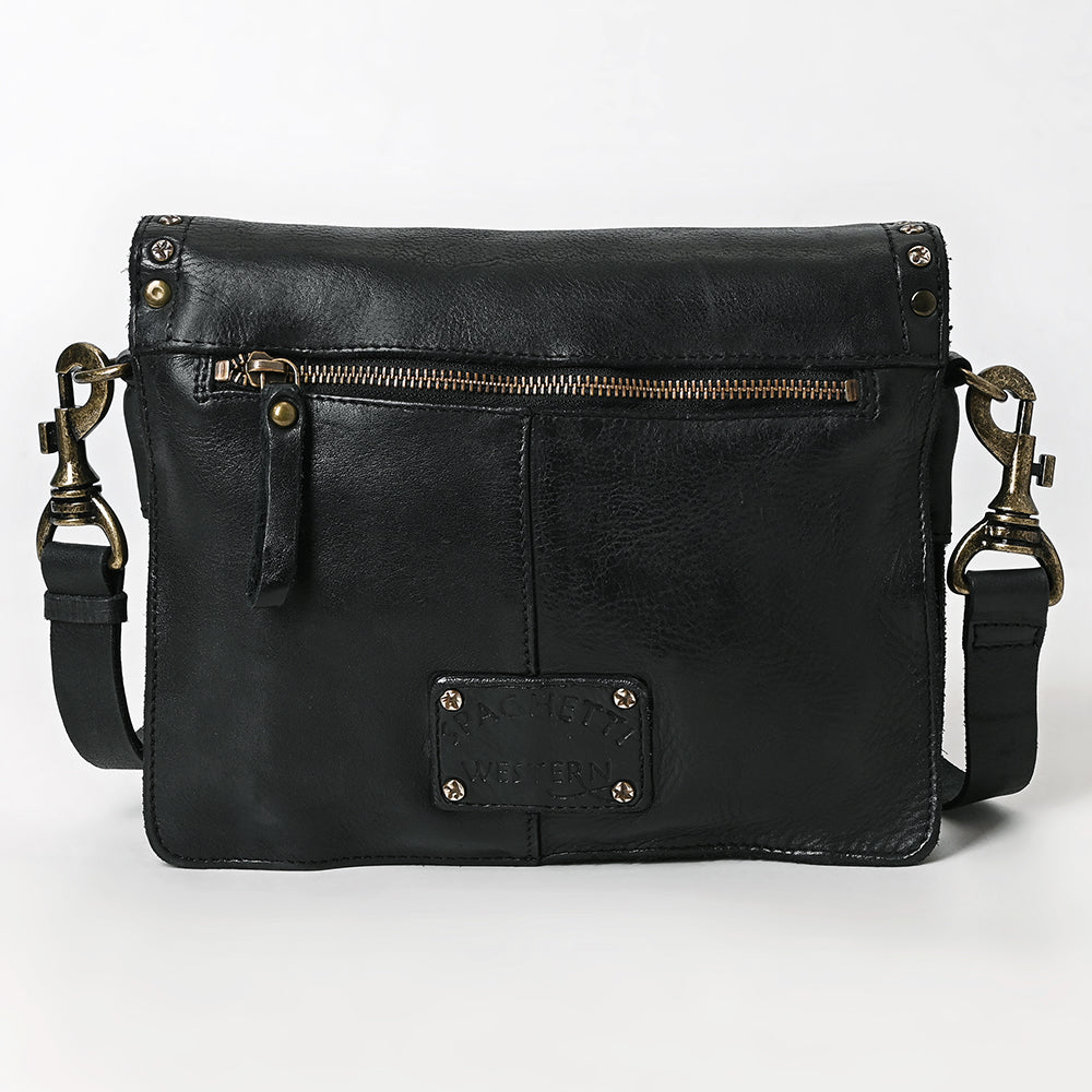 Spaghetti Western Crossbody Genuine Leather Women Bag Western Handbag Purse
