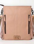 American Darling Crossbody Bucket Hand Tooled Genuine Western Leather Women Bag