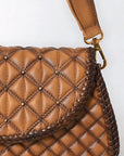 American Darling Shoulder Genuine Leather Women Bag Western Handbag Purse