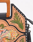 American Darling Clutch Beautifully Hand Painted Genuine Leather women handbag