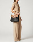 Hand Tooled Genuine Leather Western Style Crossbody Bag For Women
