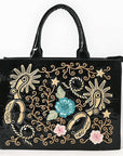 American Darling Tote Genuine Leather Women Bag Western Handbag Purse