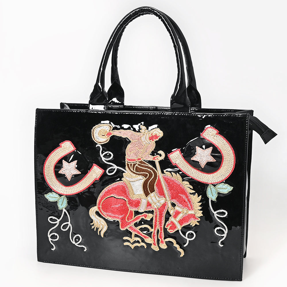 American Darling Tote Genuine Leather Women Bag Western Handbag Purse