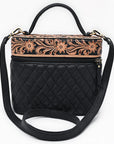 American Darling Crossbody Bag Beautifully Hand Tooled Leather women