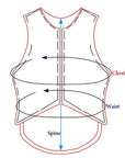 Lightweight Breathable Adult Riding Safety Vest for Eventing and Rodeo, Unisex Protection