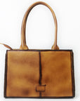 American Darling Tote Bag Beautifully Quilted Genuine Leather women bag