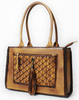 American Darling Tote Bag Beautifully Quilted Genuine Leather women bag