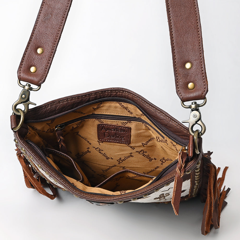 American Darling Large Crossbody Genuine Leather Women Bag Western Handbag Purse