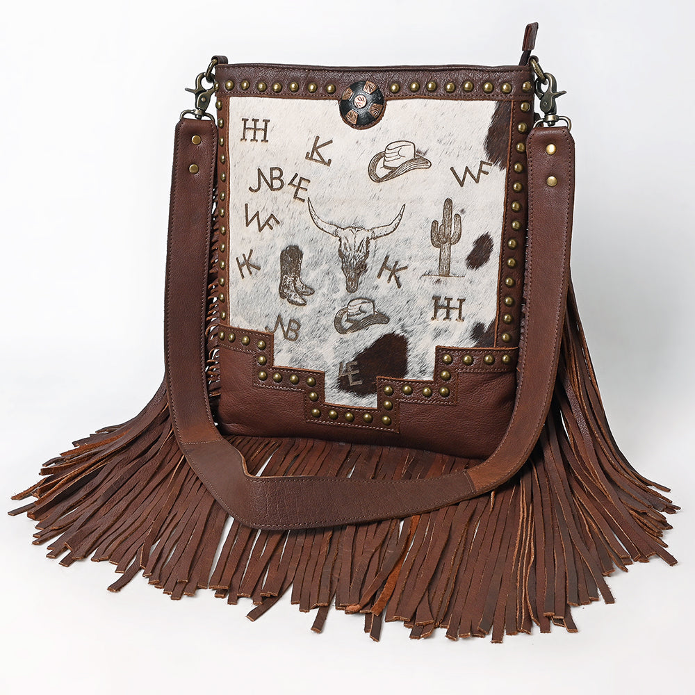 American Darling Large Crossbody Genuine Leather Women Bag Western Handbag Purse