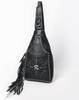 American Darling Sling Genuine Leather Women Bag Western Handbag Purse