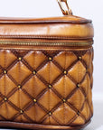 American Darling Jewelry Case Genuine Vintage Leather Women Bag Western Handbag