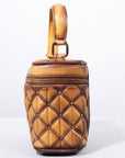 American Darling Jewelry Case Genuine Vintage Leather Women Bag Western Handbag