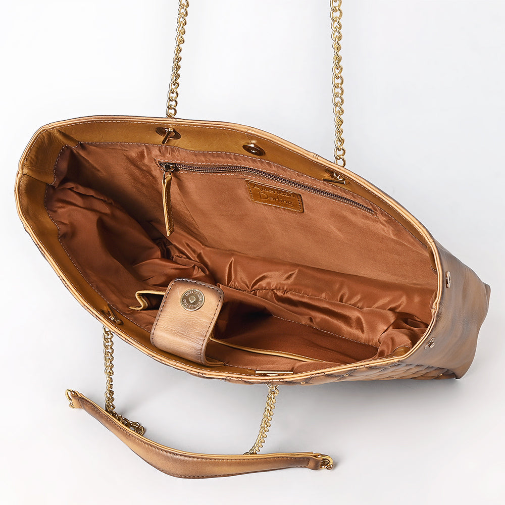 American Darling Tote Genuine Leather Women Bag Western Handbag Purse