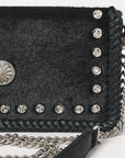 American Darling Crossbody Chain Strap Genuine Leather Women Bag Western Handbag Purse