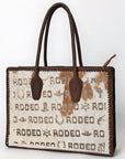 American Darling Tote Hair-On Genuine Leather Women Bag Western Handbag Purse