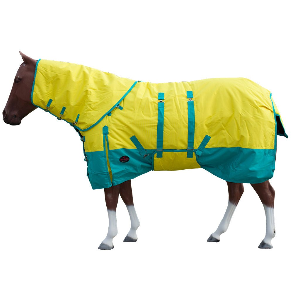 Hilason 1200D Waterproof Winter Horse Turnout Blanket Neck Cover Belly Wrap