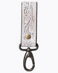 American Darling Hand Tooled Genuine Leather Wristlet Key Ring