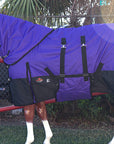 HILASON 1200D Waterproof Winter Horse Blanket Neck Cover Belly Wrap | Turnout Blankets for Horses