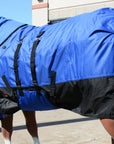 Hilason 1200D Waterproof Winter Horse Turnout Blanket Neck Cover Belly Wrap